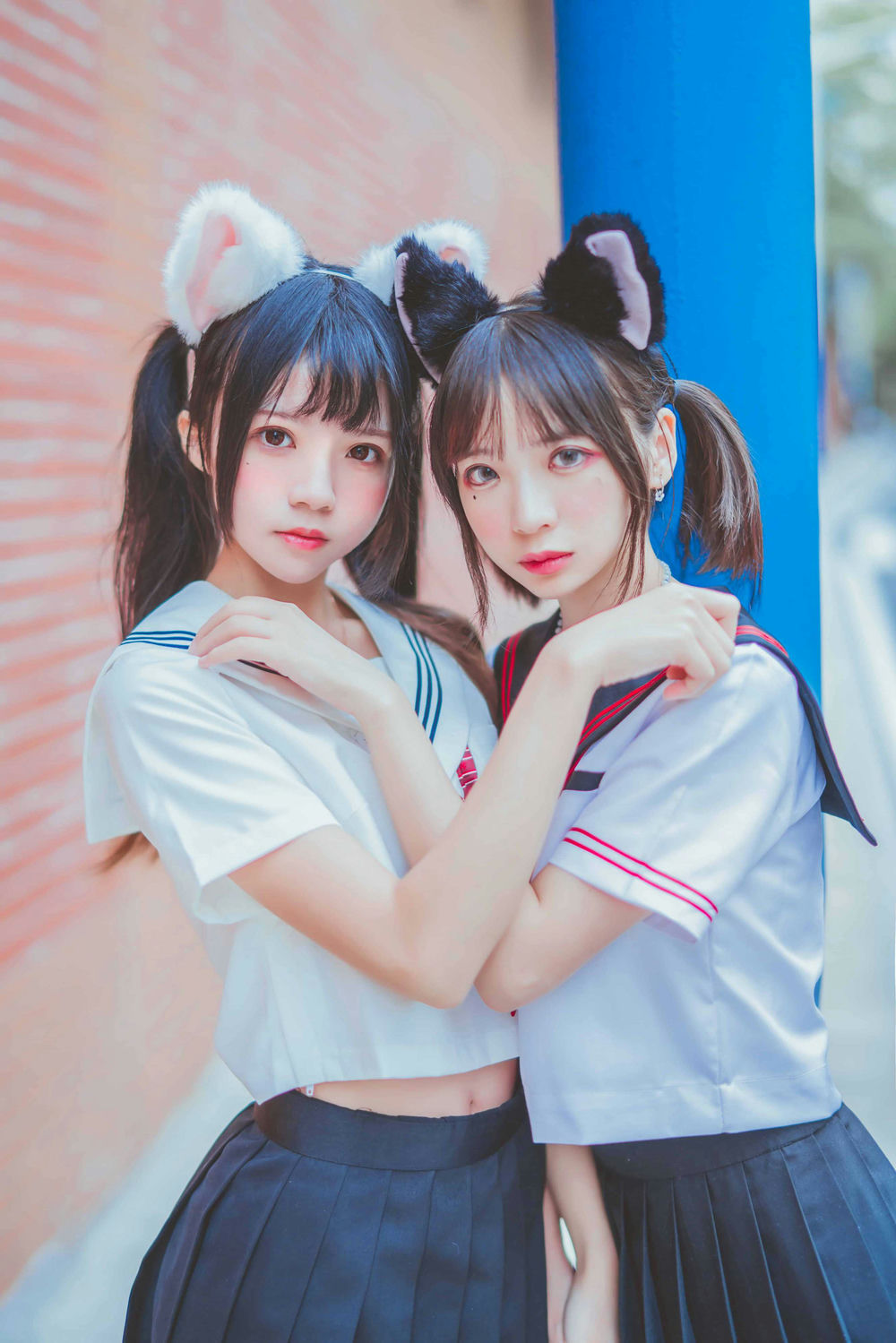 桜桃喵 - 桜桃喵&疯猫ss JK百合2 [33P-393MB] - 第3张 - 机器猫次元