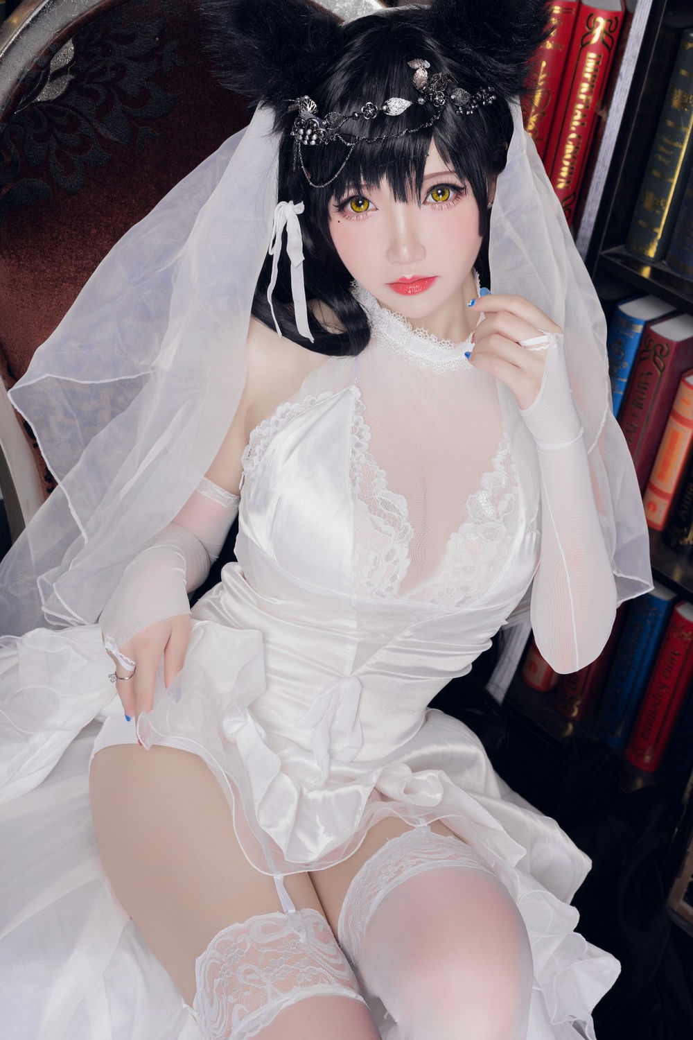 雪晴Astra - 爱宕花嫁 [18P61MB] - 第3张 - 机器猫次元