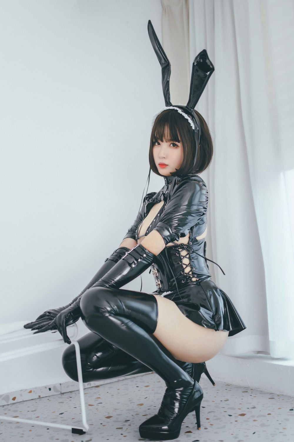 轩萧学姐 - 兔女郎 [52P1V-515MB] - 第4张 - 机器猫次元