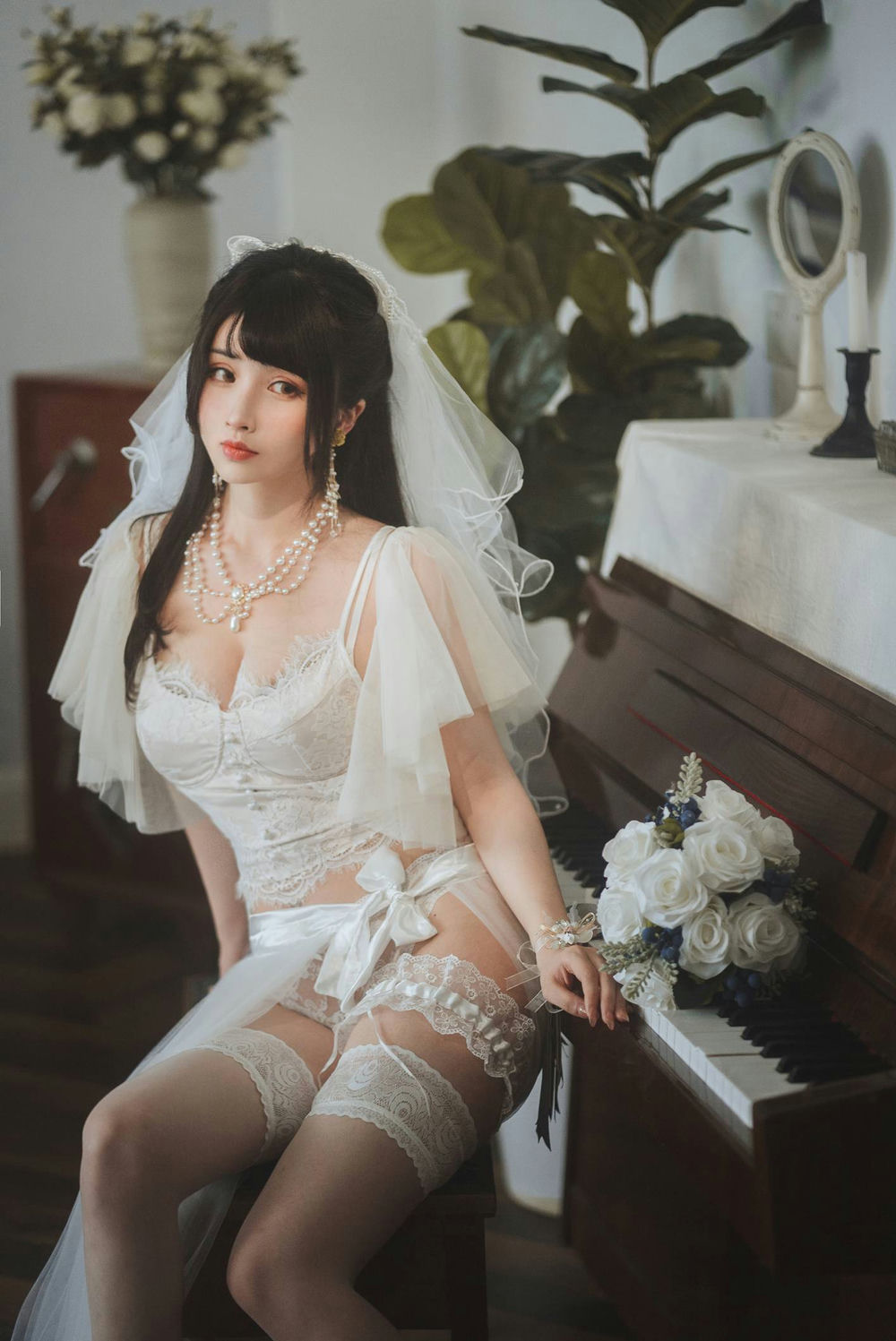 rioko凉凉子 - 透明婚纱 [39P-204MB] - 第2张 - 机器猫次元
