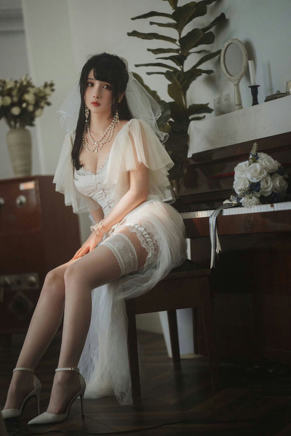 rioko凉凉子 - 透明婚纱 [39P-204MB] - 第3张 - 机器猫次元