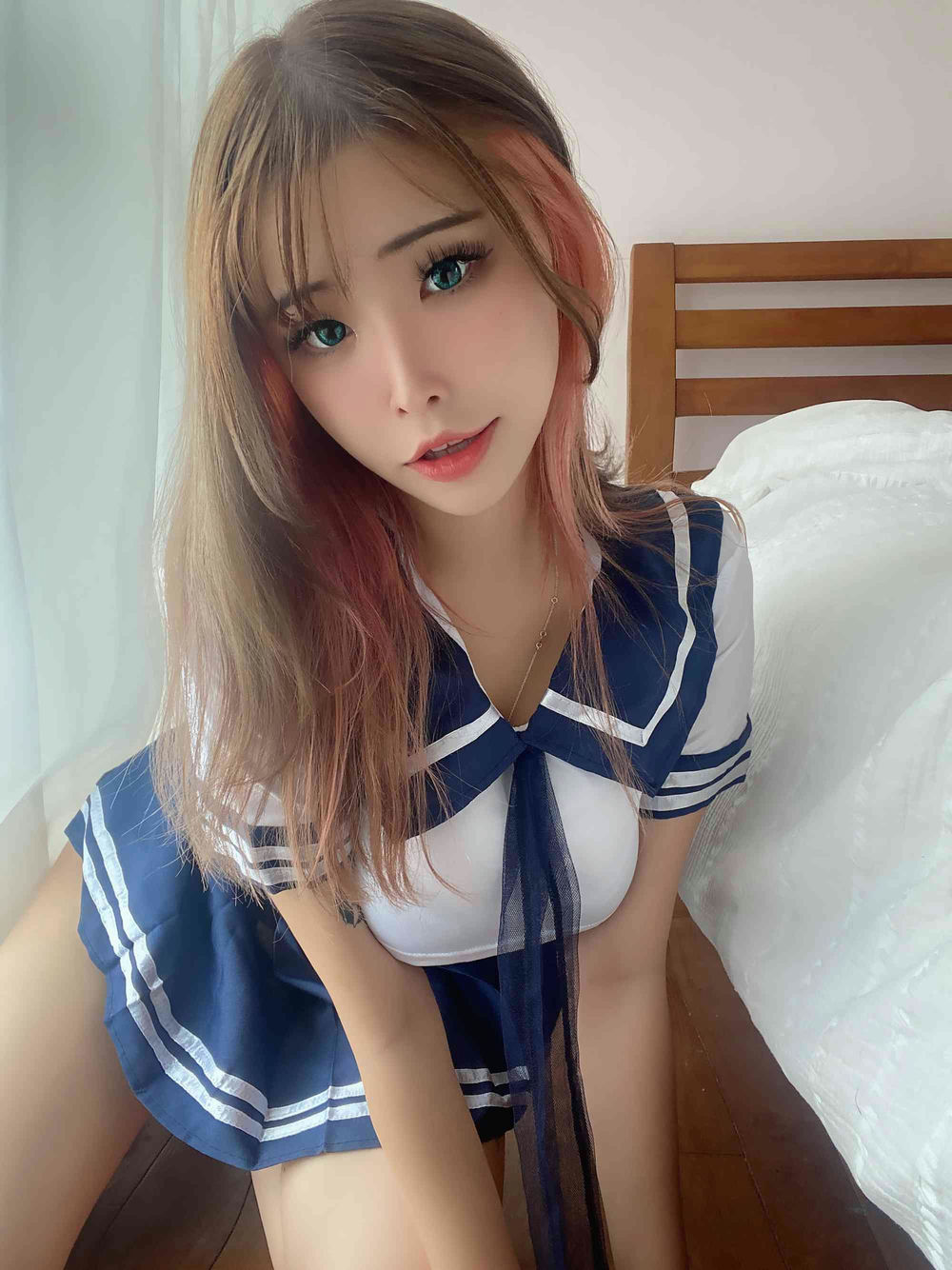 花リリ(Plant Lily) - School Girl [12P1V-58MB] - 第3张 - 机器猫次元
