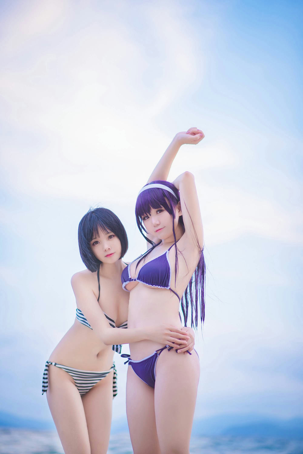 白金Saki - 水着泳装秀 [27P12MB] - 第1张 - 机器猫次元