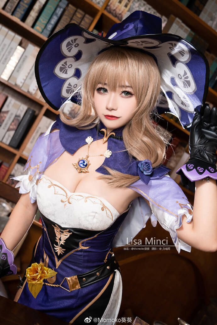 【COS正片】原神丽莎cos魅力的蒙德图书管理员 Momoko葵葵 - 第8张 - 机器猫次元 【COS正片】原神丽莎cos魅力的蒙德图书管理员 Momoko葵葵 - 第8张 - 机器猫次元