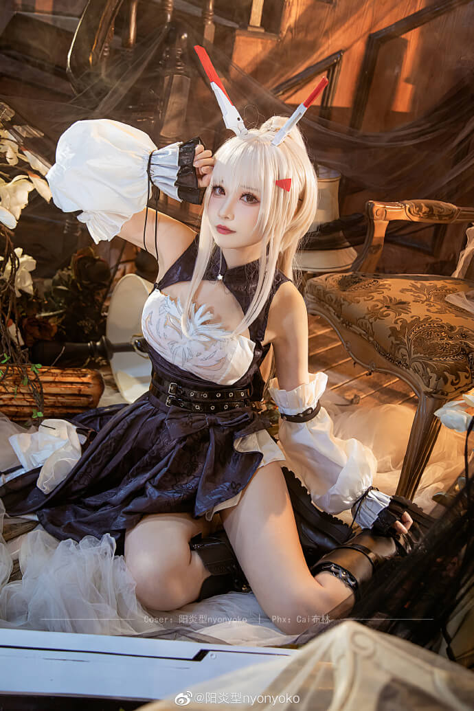 【COS正片】碧蓝航线绫波 柚 黯然礼服cos cn菠萝 阳炎型nyonyoko - 第16张 - 机器猫次元 【COS正片】碧蓝航线绫波 柚 黯然礼服cos cn菠萝 阳炎型nyonyoko - 第16张 - 机器猫次元