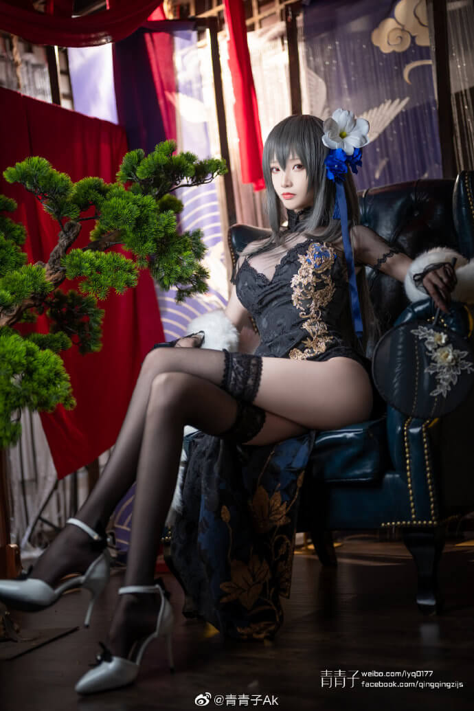 【COS正片】碧蓝航线路易九世旗袍cos 瑰丽的执勤人 cn青青子Ak - 第4张 - 机器猫次元 【COS正片】碧蓝航线路易九世旗袍cos 瑰丽的执勤人 cn青青子Ak - 第4张 - 机器猫次元
