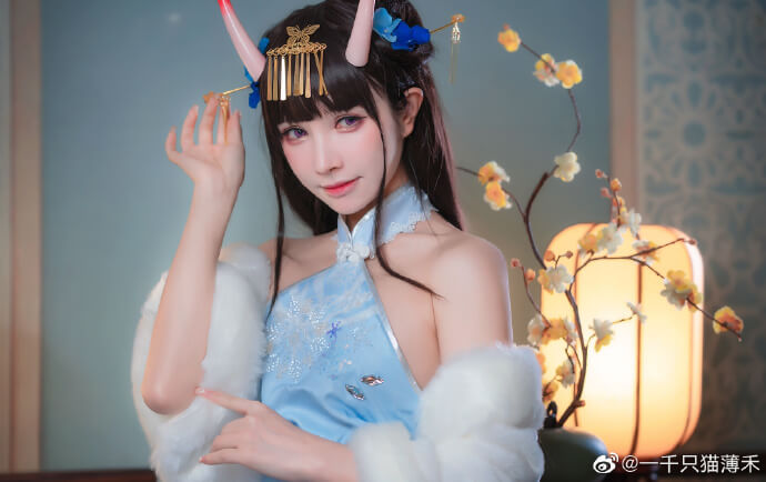【COS正片】碧蓝航线能代 貅旗袍cos 冬雪沁香 cn千禾 - 第12张 - 机器猫次元 【COS正片】碧蓝航线能代 貅旗袍cos 冬雪沁香 cn千禾 - 第12张 - 机器猫次元