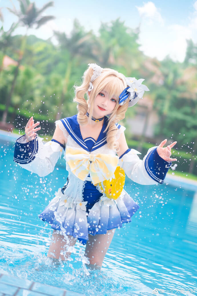 【COS正片】原神芭芭拉泳装cos 夏日泳装小集合 - 第3张 - 机器猫次元 【COS正片】原神芭芭拉泳装cos 夏日泳装小集合 - 第3张 - 机器猫次元