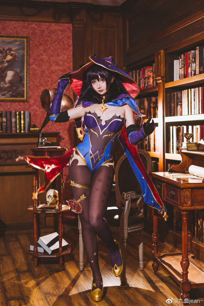 【COS正片】原神莫娜cos 有点大哦,超绝黑丝袜子 cn九曲jean - 第6张 - 机器猫次元 【COS正片】原神莫娜cos 有点大哦,超绝黑丝袜子 cn九曲jean - 第6张 - 机器猫次元