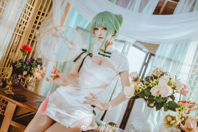 【COS正片】初音未来旗袍韶华ver,淡雅的迷人气质 coser衣衣 - 第13张 - 机器猫次元 【COS正片】初音未来旗袍韶华ver,淡雅的迷人气质 coser衣衣 - 第13张 - 机器猫次元