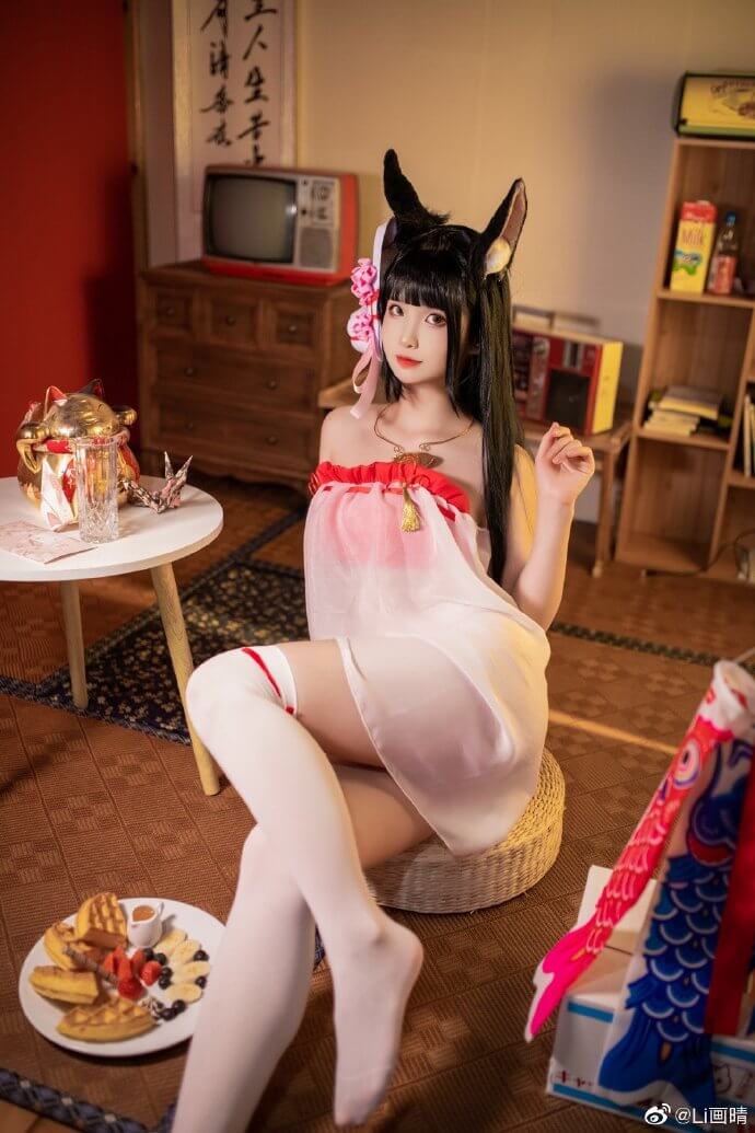 【COS正片】碧蓝航线长门睡衣cos神子的休憩 cn画晴 - 第2张 - 机器猫次元 【COS正片】碧蓝航线长门睡衣cos神子的休憩 cn画晴 - 第2张 - 机器猫次元