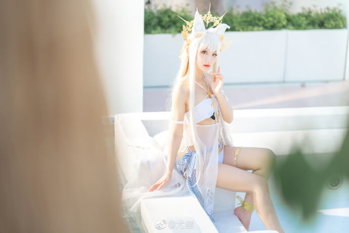 【COS正片】明日方舟白金灿阳朝露泳装cos cn尤幽 - 第9张 - 机器猫次元 【COS正片】明日方舟白金灿阳朝露泳装cos cn尤幽 - 第9张 - 机器猫次元