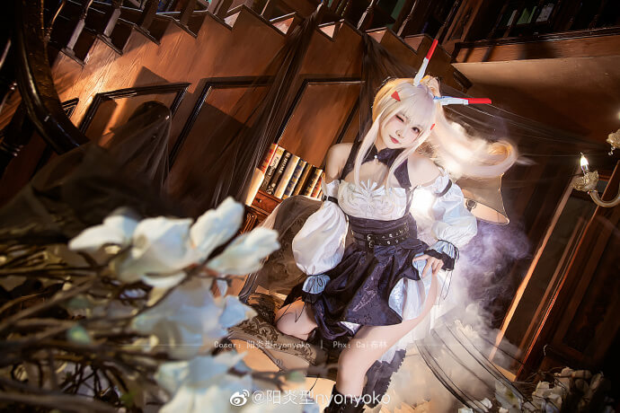 【COS正片】碧蓝航线绫波 柚 黯然礼服cos cn菠萝 阳炎型nyonyoko - 第7张 - 机器猫次元 【COS正片】碧蓝航线绫波 柚 黯然礼服cos cn菠萝 阳炎型nyonyoko - 第7张 - 机器猫次元
