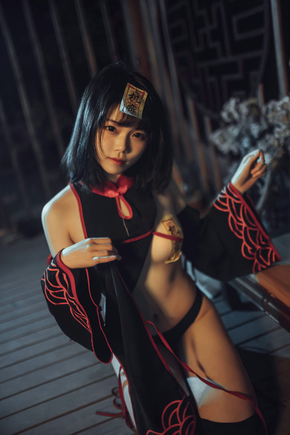 七月喵子 - 小僵尸 [22P79MB] - 第1张 - 机器猫次元