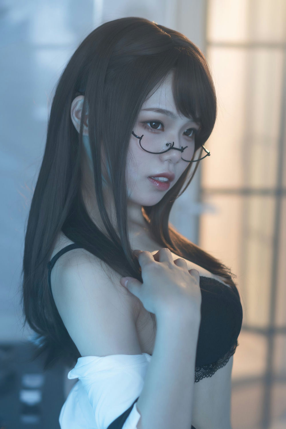 七月喵子 - 眼镜娘1号 [21P-91MB] - 第3张 - 机器猫次元