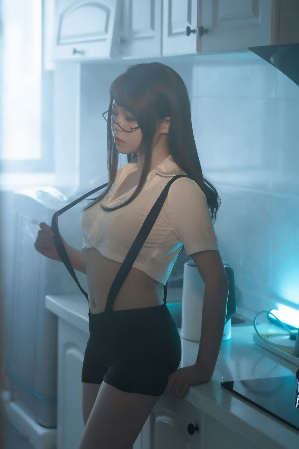 七月喵子 - 眼镜娘1号 [21P-91MB] - 第4张 - 机器猫次元