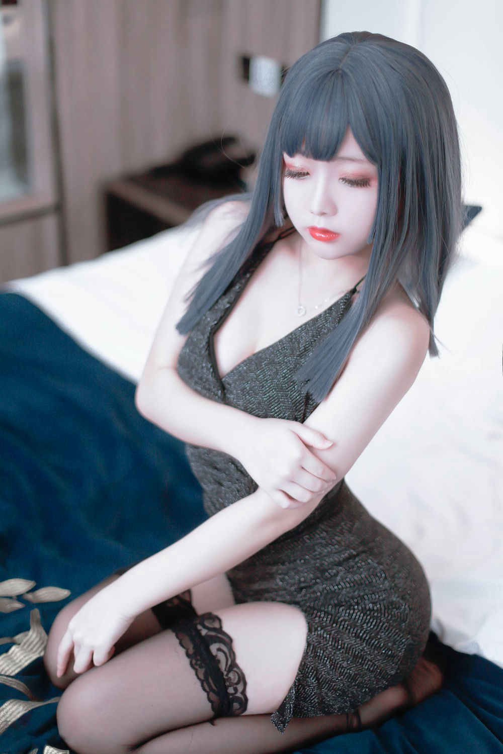 日奈娇 - 黑色礼服 [40P-398MB] - 第2张 - 机器猫次元