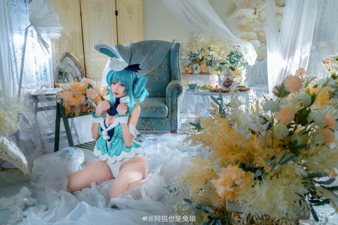 【COS正片】初音未来 miku白兔女郎Ver. cn阿包也是兔娘 - 第5张 - 机器猫次元 【COS正片】初音未来 miku白兔女郎Ver. cn阿包也是兔娘 - 第5张 - 机器猫次元