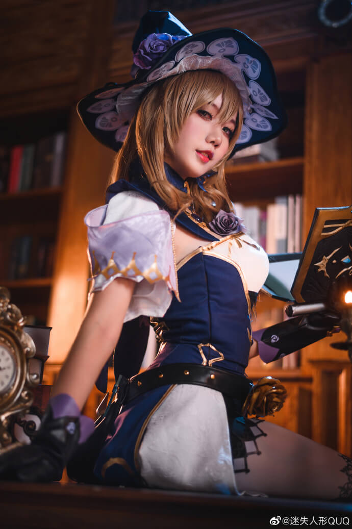 【COS正片】原神丽莎cos 知性魔女 cn迷失人形QUQ - 第2张 - 机器猫次元 【COS正片】原神丽莎cos 知性魔女 cn迷失人形QUQ - 第2张 - 机器猫次元