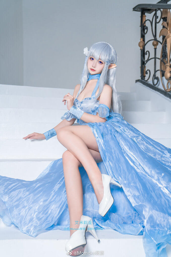 【COS正片】艾米莉亚EMT水晶礼服cos Momoko葵葵 - 第7张 - 机器猫次元 【COS正片】艾米莉亚EMT水晶礼服cos Momoko葵葵 - 第7张 - 机器猫次元