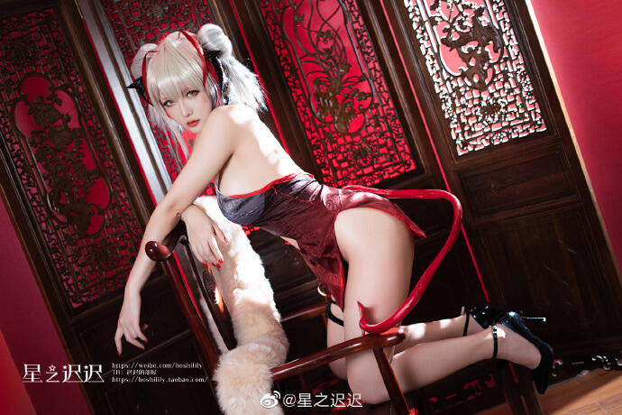【COS正片】明日方舟W同人旗袍cos cn星之迟迟 - 第9张 - 机器猫次元 【COS正片】明日方舟W同人旗袍cos cn星之迟迟 - 第9张 - 机器猫次元