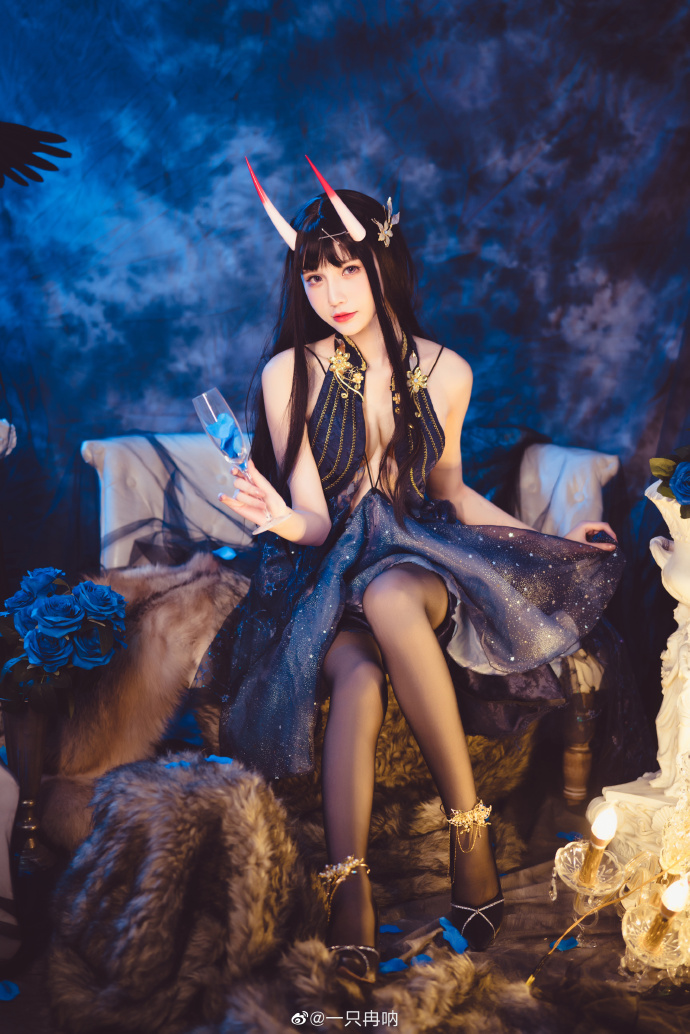 【COS正片】碧蓝航线能代cos 夜响的绝园礼服换装 cn一只冉呐 - 第6张 - 机器猫次元 【COS正片】碧蓝航线能代cos 夜响的绝园礼服换装 cn一只冉呐 - 第6张 - 机器猫次元