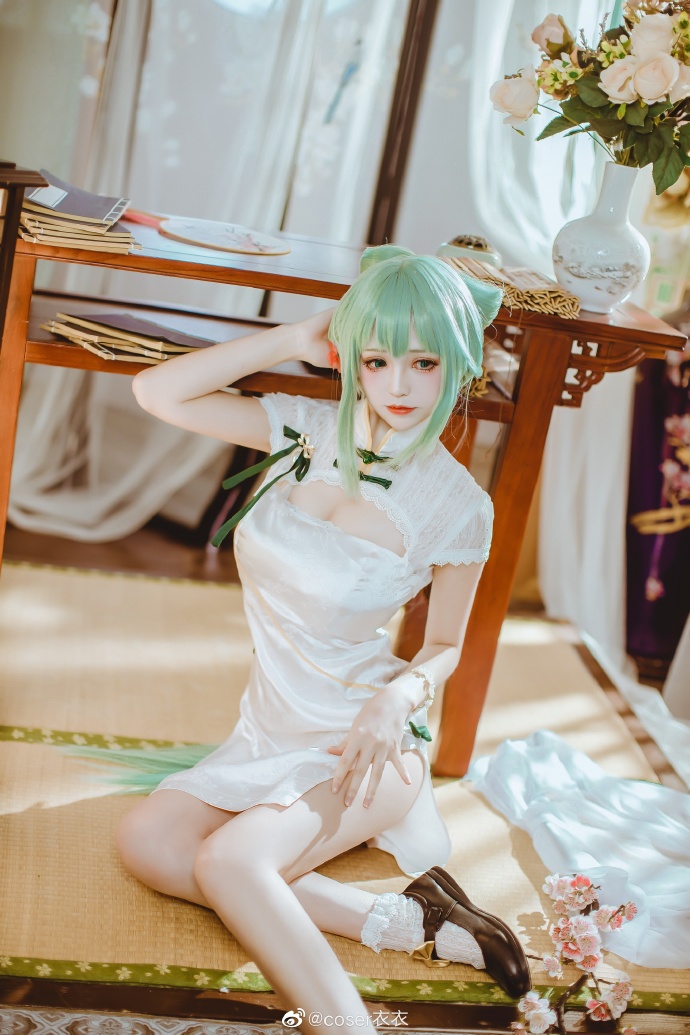 【COS正片】初音未来旗袍韶华ver,淡雅的迷人气质 coser衣衣 - 第7张 - 机器猫次元 【COS正片】初音未来旗袍韶华ver,淡雅的迷人气质 coser衣衣 - 第7张 - 机器猫次元