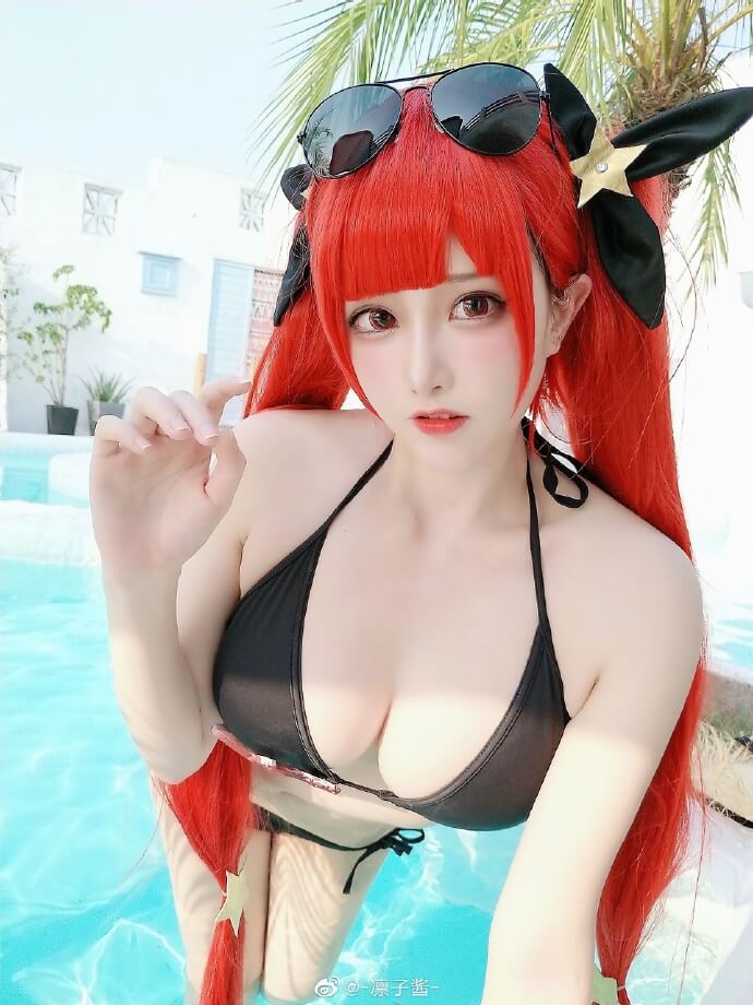 【COS正片】碧蓝航线火奴鲁鲁泳装cos盛夏的灾难 cn-凛子酱- - 第5张 - 机器猫次元 【COS正片】碧蓝航线火奴鲁鲁泳装cos盛夏的灾难 cn-凛子酱- - 第5张 - 机器猫次元