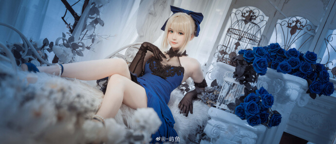 【COS正片】fate/extra阿尔托莉雅saber设定集蓝礼服ver cn屿鱼 - 第9张 - 机器猫次元 【COS正片】fate/extra阿尔托莉雅saber设定集蓝礼服ver cn屿鱼 - 第9张 - 机器猫次元