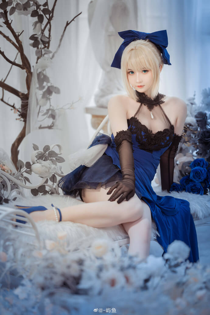 【COS正片】fate/extra阿尔托莉雅saber设定集蓝礼服ver cn屿鱼 - 第5张 - 机器猫次元 【COS正片】fate/extra阿尔托莉雅saber设定集蓝礼服ver cn屿鱼 - 第5张 - 机器猫次元