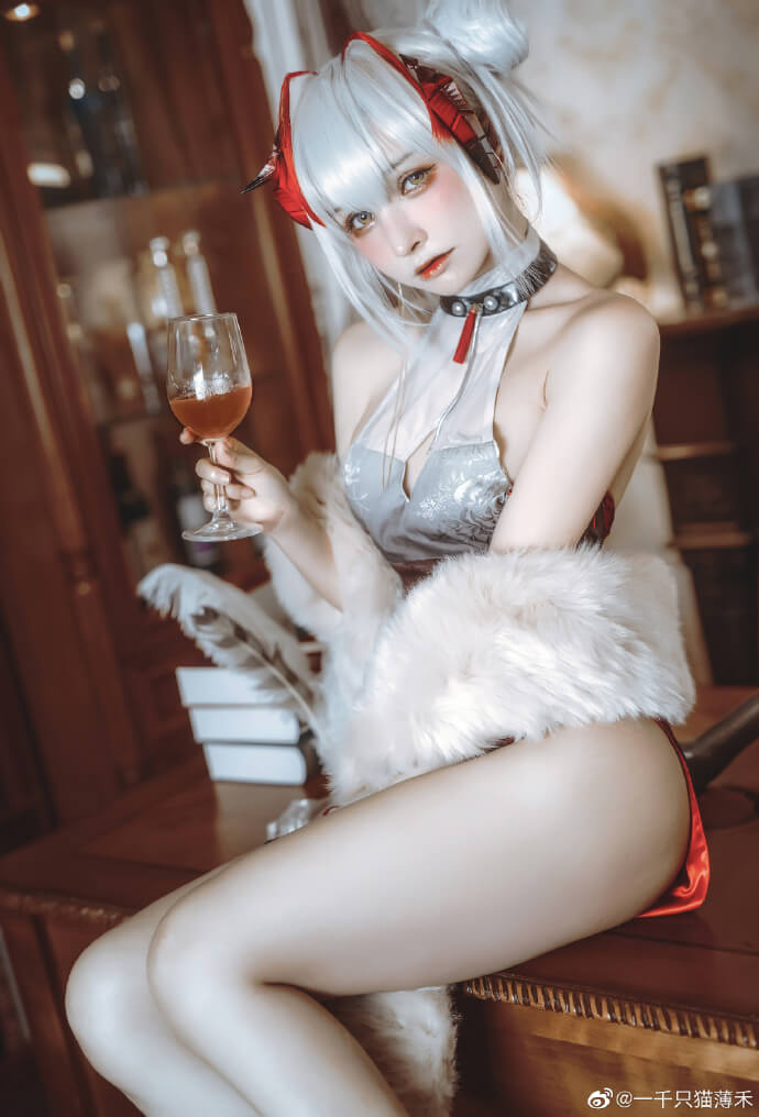 【COS正片】明日方舟W旗袍礼服cos cn一千只猫薄禾 - 第4张 - 机器猫次元 【COS正片】明日方舟W旗袍礼服cos cn一千只猫薄禾 - 第4张 - 机器猫次元