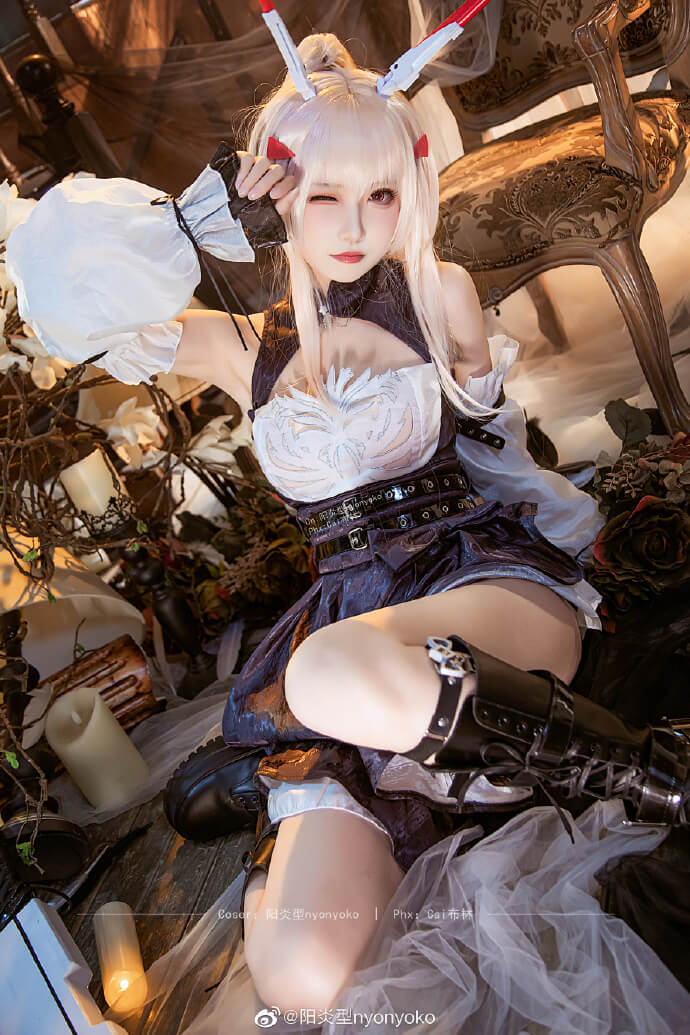 【COS正片】碧蓝航线绫波 柚 黯然礼服cos cn菠萝 阳炎型nyonyoko - 第6张 - 机器猫次元 【COS正片】碧蓝航线绫波 柚 黯然礼服cos cn菠萝 阳炎型nyonyoko - 第6张 - 机器猫次元