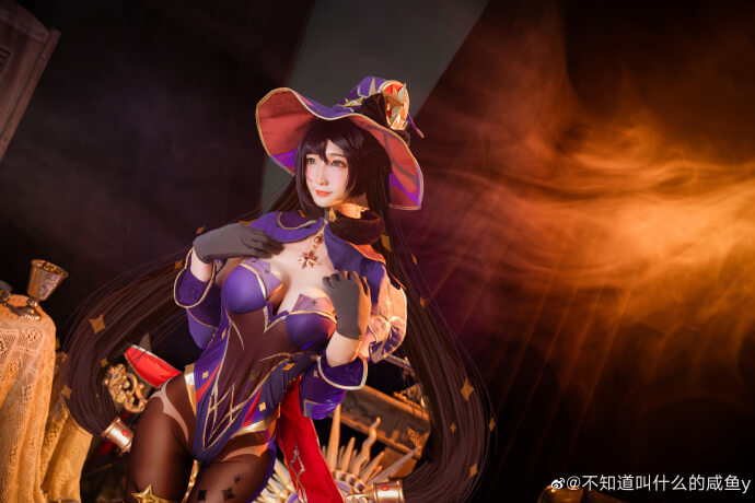 【COS正片】原神莫娜cos 光影的迷幻 cn不知道叫什么的咸鱼y - 第12张 - 机器猫次元
