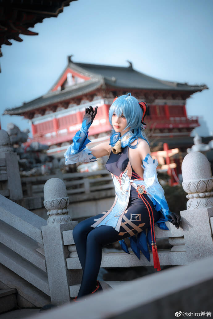 【COS正片】原神甘雨cos 循循守月 shiro希若 - 第4张 - 机器猫次元 【COS正片】原神甘雨cos 循循守月 shiro希若 - 第4张 - 机器猫次元