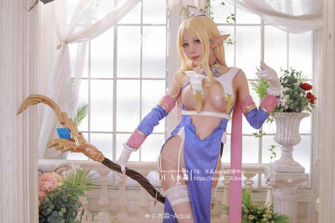 【COS正片】精灵村 第四村人 普莉希拉cos cn水淼-Aqua - 第3张 - 机器猫次元 【COS正片】精灵村 第四村人 普莉希拉cos cn水淼-Aqua - 第3张 - 机器猫次元
