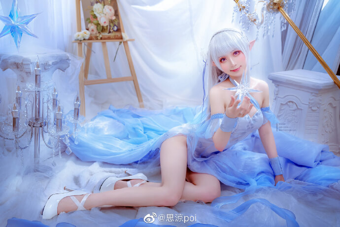 【COS正片】从零开始艾米莉亚EMT 爱蜜莉雅水晶礼服cos cn思涼poi - 第6张 - 机器猫次元 【COS正片】从零开始艾米莉亚EMT 爱蜜莉雅水晶礼服cos cn思涼poi - 第6张 - 机器猫次元