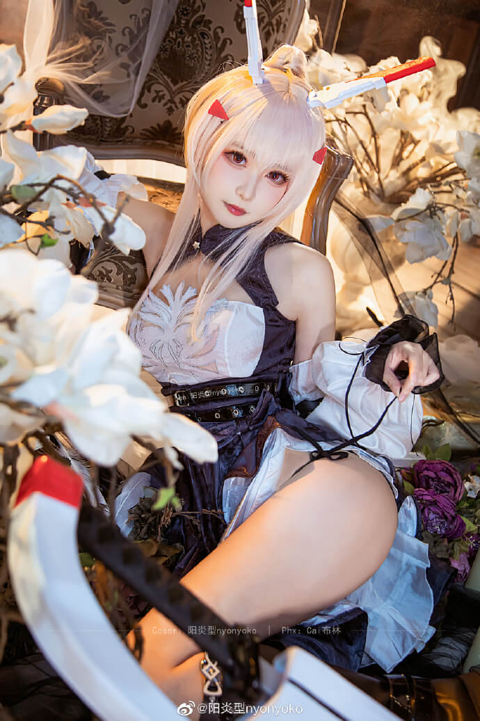【COS正片】碧蓝航线绫波 柚 黯然礼服cos cn菠萝 阳炎型nyonyoko - 第1张 - 机器猫次元 【COS正片】碧蓝航线绫波 柚 黯然礼服cos cn菠萝 阳炎型nyonyoko - 第1张 - 机器猫次元