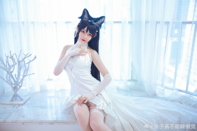 【COS正片】碧蓝航线爱宕白婚纱cos 纯白花嫁美丽无暇 - 第10张 - 机器猫次元 【COS正片】碧蓝航线爱宕白婚纱cos 纯白花嫁美丽无暇 - 第10张 - 机器猫次元