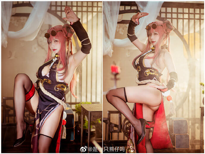 【COS正片】碧蓝航线布莱默顿cos 功夫少女ver. cn是一只熊仔吗 - 第1张 - 机器猫次元 【COS正片】碧蓝航线布莱默顿cos 功夫少女ver. cn是一只熊仔吗 - 第1张 - 机器猫次元