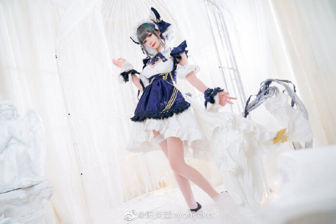 【COS正片】碧蓝航线柴郡原皮cos 甜美猫女仆哦 cn菠萝 - 第8张 - 机器猫次元 【COS正片】碧蓝航线柴郡原皮cos 甜美猫女仆哦 cn菠萝 - 第8张 - 机器猫次元