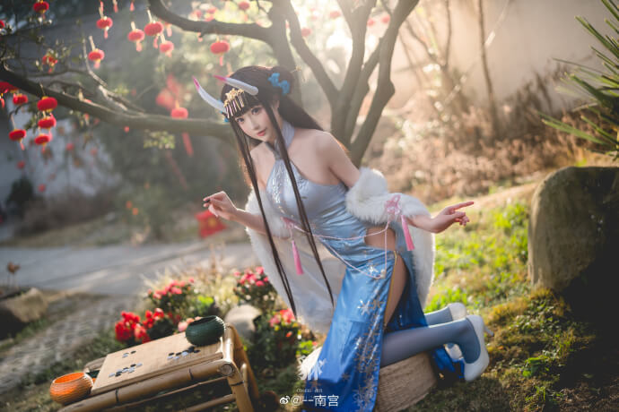 【COS正片】碧蓝航线能代cos 貅春节旗袍冬雪沁香 cn南宫 - 第2张 - 机器猫次元 【COS正片】碧蓝航线能代cos 貅春节旗袍冬雪沁香 cn南宫 - 第2张 - 机器猫次元