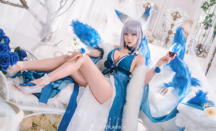 【COS正片】碧蓝航线 信浓礼服cos胧月十夜 cn大肉丸Amiee - 第2张 - 机器猫次元 【COS正片】碧蓝航线 信浓礼服cos胧月十夜 cn大肉丸Amiee - 第2张 - 机器猫次元