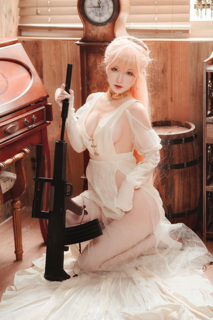 【COS正片】少女前线 OTS14婚纱皮肤cos天意佳人 cn铁板烧鬼舞w - 第3张 - 机器猫次元 【COS正片】少女前线 OTS14婚纱皮肤cos天意佳人 cn铁板烧鬼舞w - 第3张 - 机器猫次元