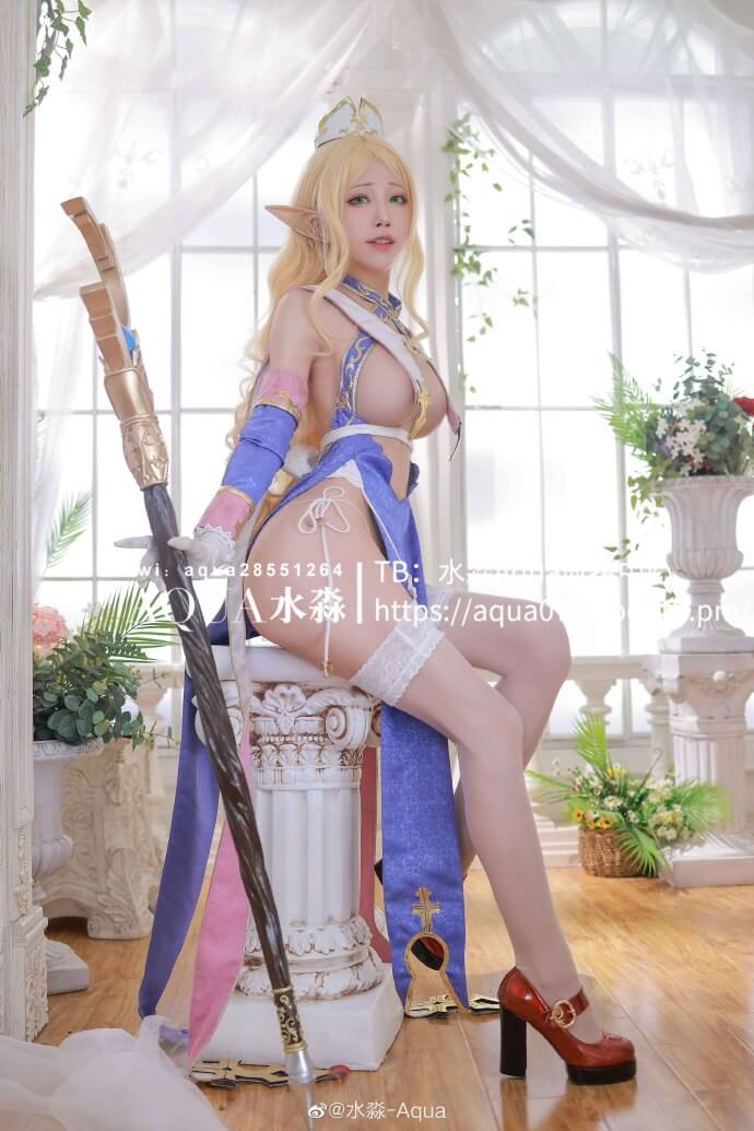 【COS正片】精灵村 第四村人 普莉希拉cos cn水淼-Aqua - 第4张 - 机器猫次元 【COS正片】精灵村 第四村人 普莉希拉cos cn水淼-Aqua - 第4张 - 机器猫次元