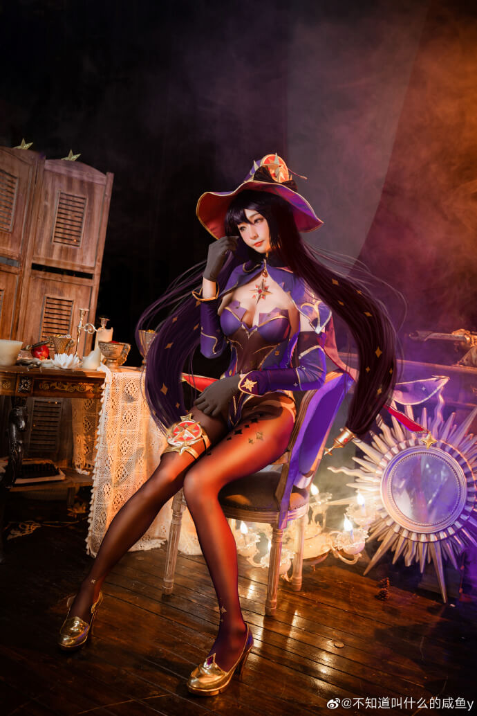 【COS正片】原神莫娜cos 光影的迷幻 cn不知道叫什么的咸鱼y - 第3张 - 机器猫次元