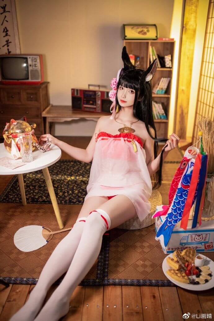 【COS正片】碧蓝航线长门睡衣cos神子的休憩 cn画晴 - 第7张 - 机器猫次元 【COS正片】碧蓝航线长门睡衣cos神子的休憩 cn画晴 - 第7张 - 机器猫次元
