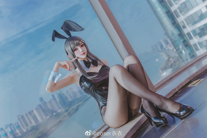 【COS正片】樱岛麻衣cos 学姐的黑丝长腿兔女郎 coser衣衣 - 第9张 - 机器猫次元 【COS正片】樱岛麻衣cos 学姐的黑丝长腿兔女郎 coser衣衣 - 第9张 - 机器猫次元