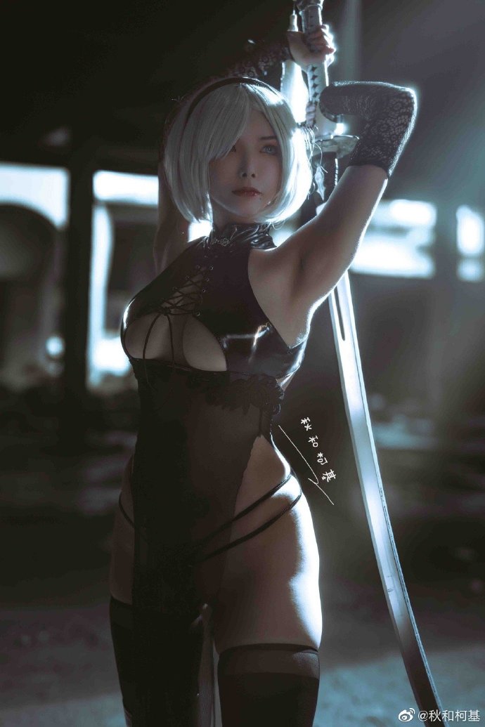 【COS正片】尼尔机械纪元2b同人旗袍cos cn秋和柯基 - 第4张 - 机器猫次元 【COS正片】尼尔机械纪元2b同人旗袍cos cn秋和柯基 - 第4张 - 机器猫次元