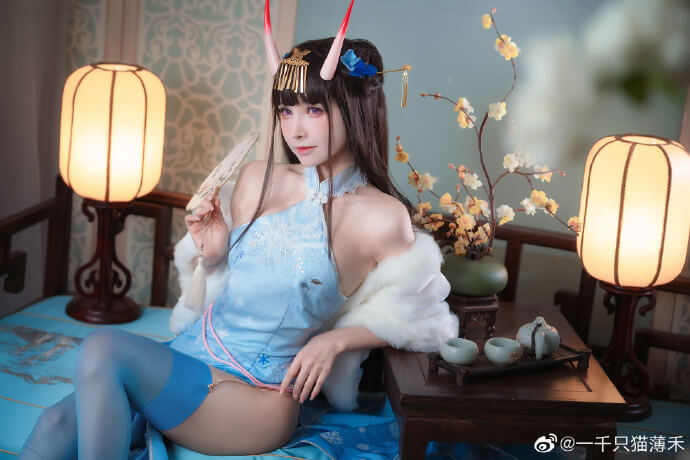 【COS正片】碧蓝航线能代 貅旗袍cos 冬雪沁香 cn千禾 - 第2张 - 机器猫次元 【COS正片】碧蓝航线能代 貅旗袍cos 冬雪沁香 cn千禾 - 第2张 - 机器猫次元