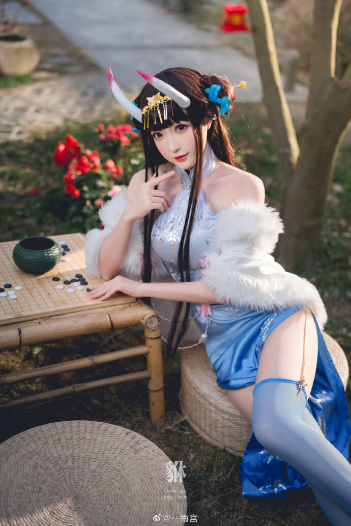 【COS正片】碧蓝航线能代cos 貅春节旗袍冬雪沁香 cn南宫 - 第9张 - 机器猫次元 【COS正片】碧蓝航线能代cos 貅春节旗袍冬雪沁香 cn南宫 - 第9张 - 机器猫次元